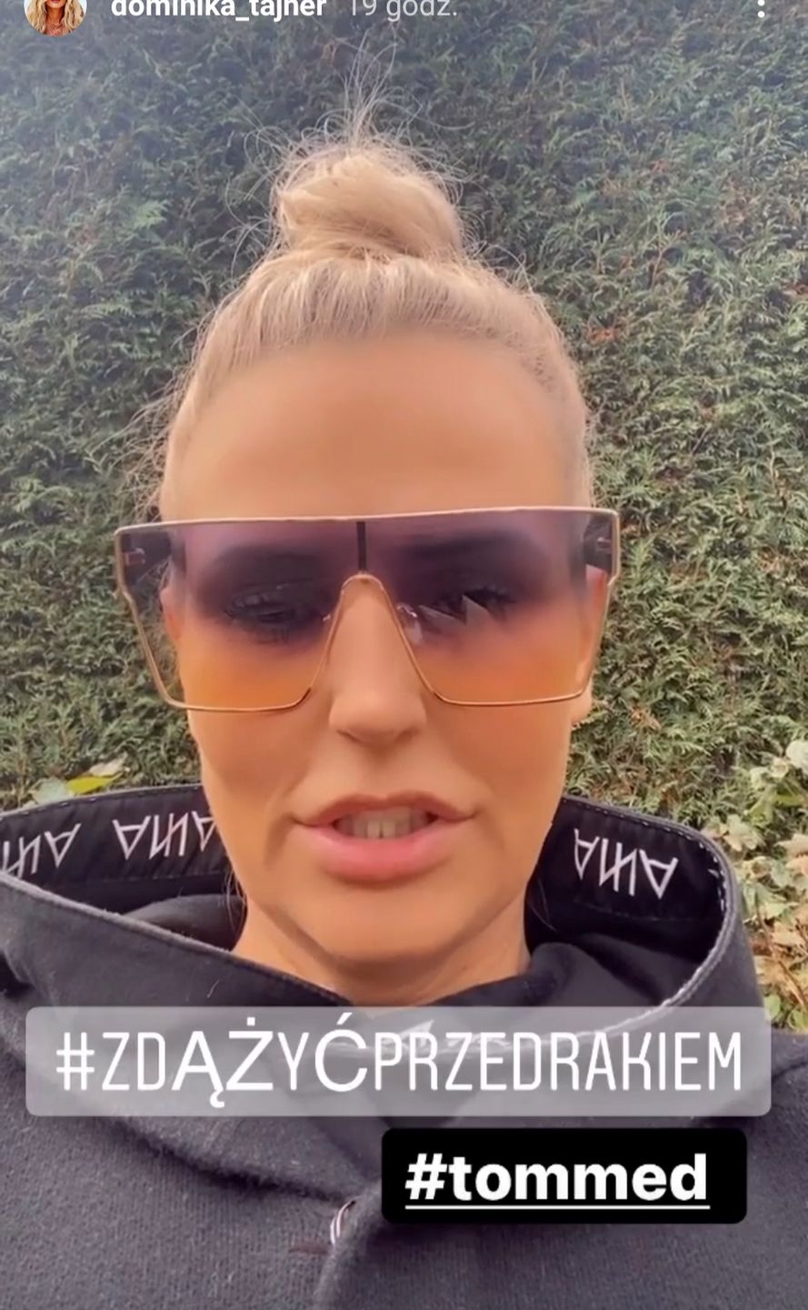 Dominika Tajner o operacji