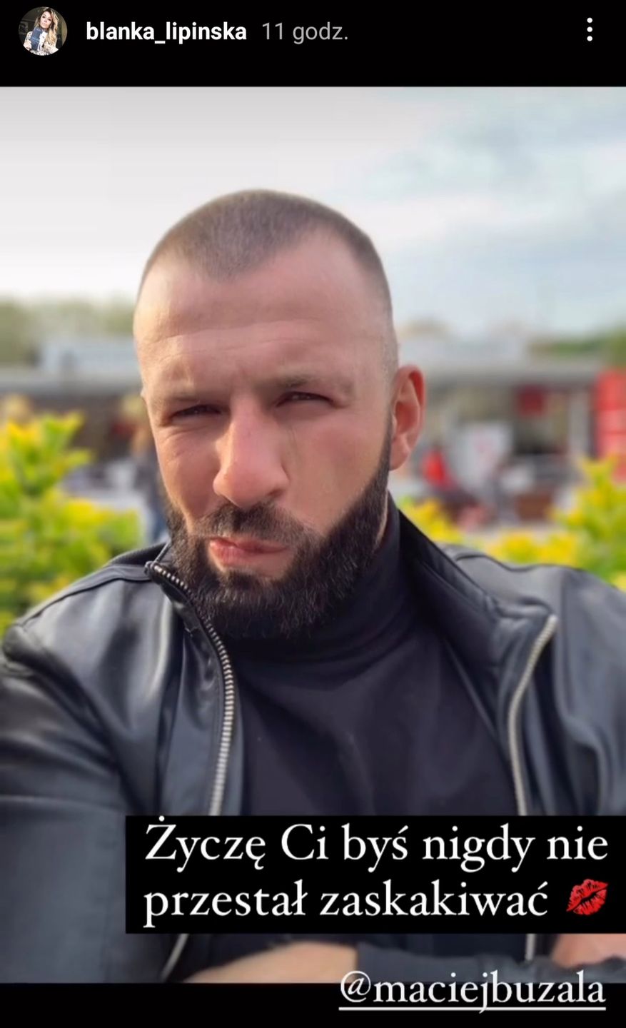 Blanka Lipińska uczciła urodziny Macieja Buzali