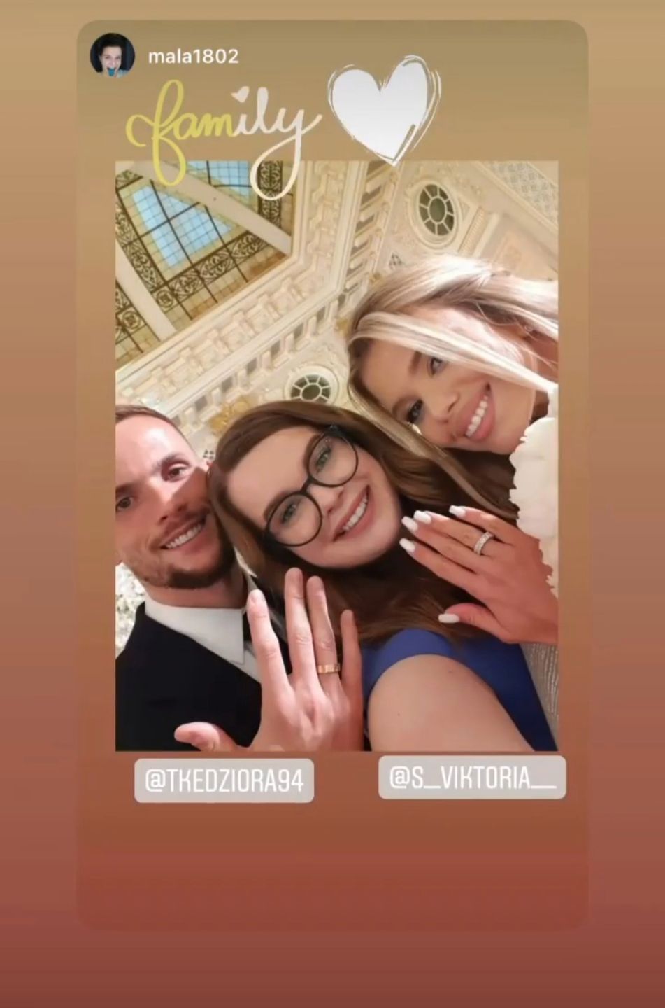 Tomasz Kędziora i Wiktoria Stecyk zostali małżeństwem