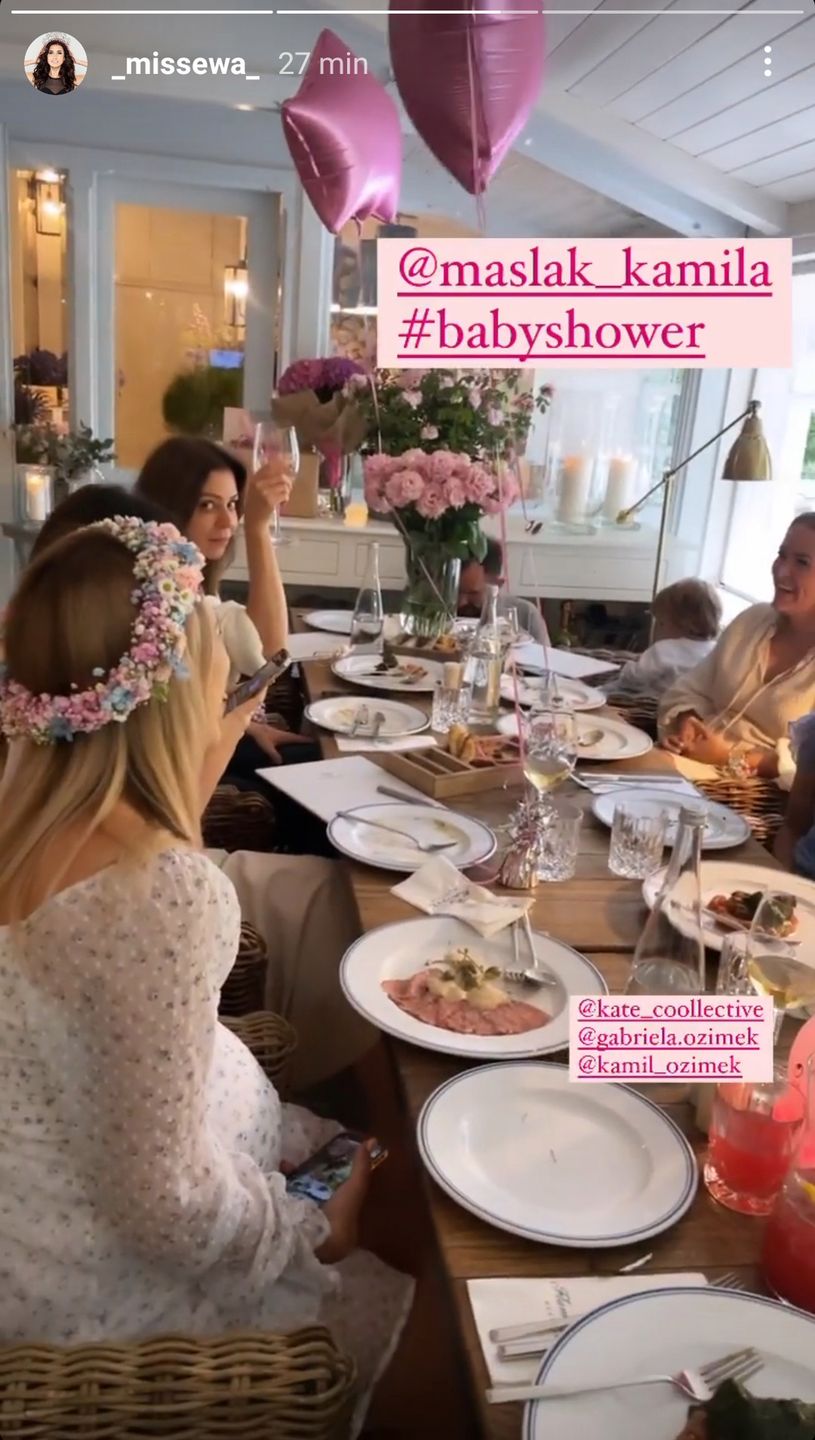 Kamila Maślak - baby shower