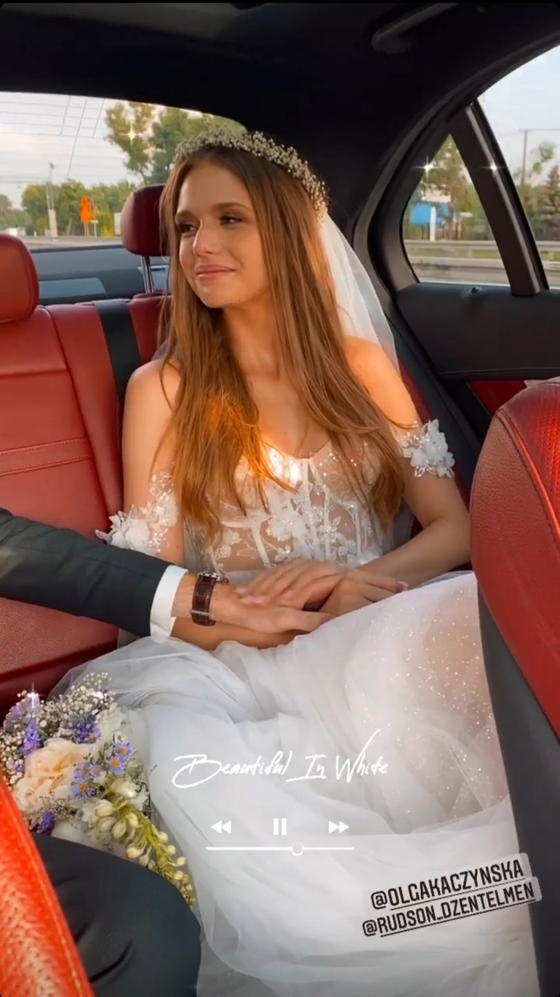Olga Kaczyńska wzięła ślub