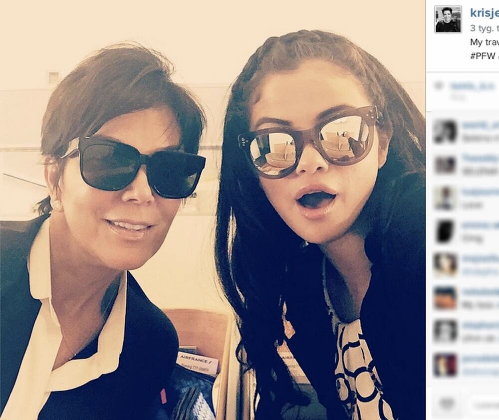 Selena Gomez, Kris Jenner