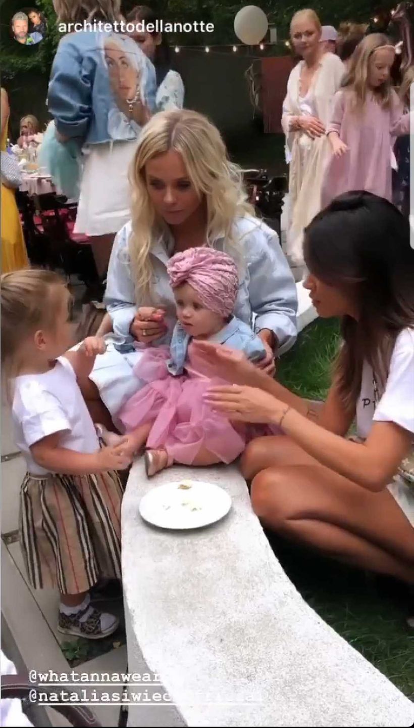 Natalia Siwiec z córką wśród gości - 1 urodziny Melody Iman