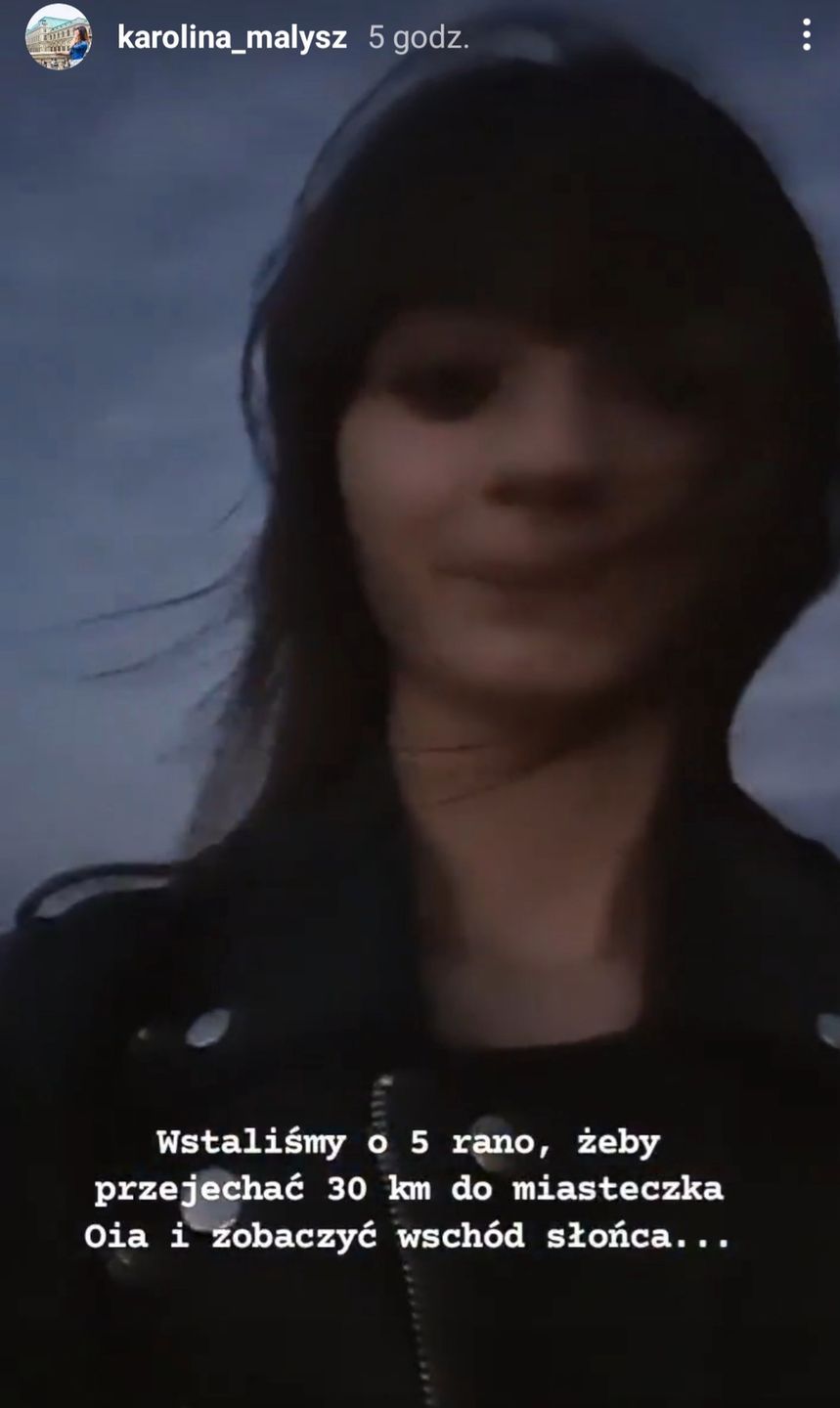 Karolina Małysz pochwaliła się podróżą poślubną
