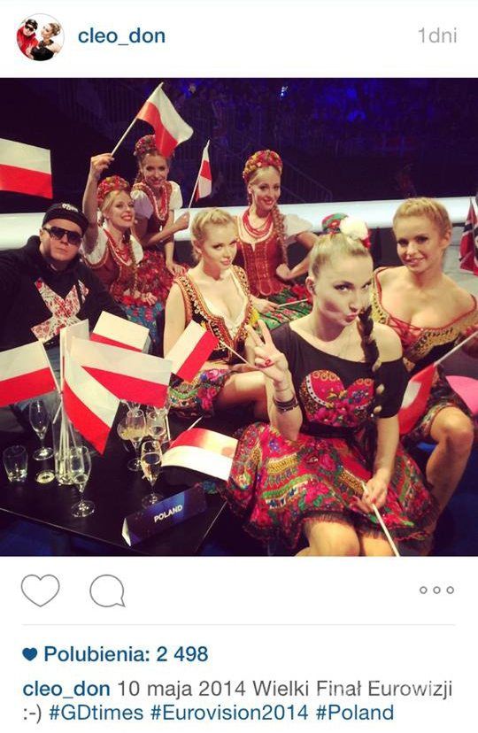 Donatan i Cleo wspominają Eurowizję na Instagramie