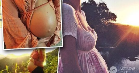 Aniołek Victoria's Secret niedługo zostanie mamą! Swoją ciążę bardzo przeżywa na Instagramie