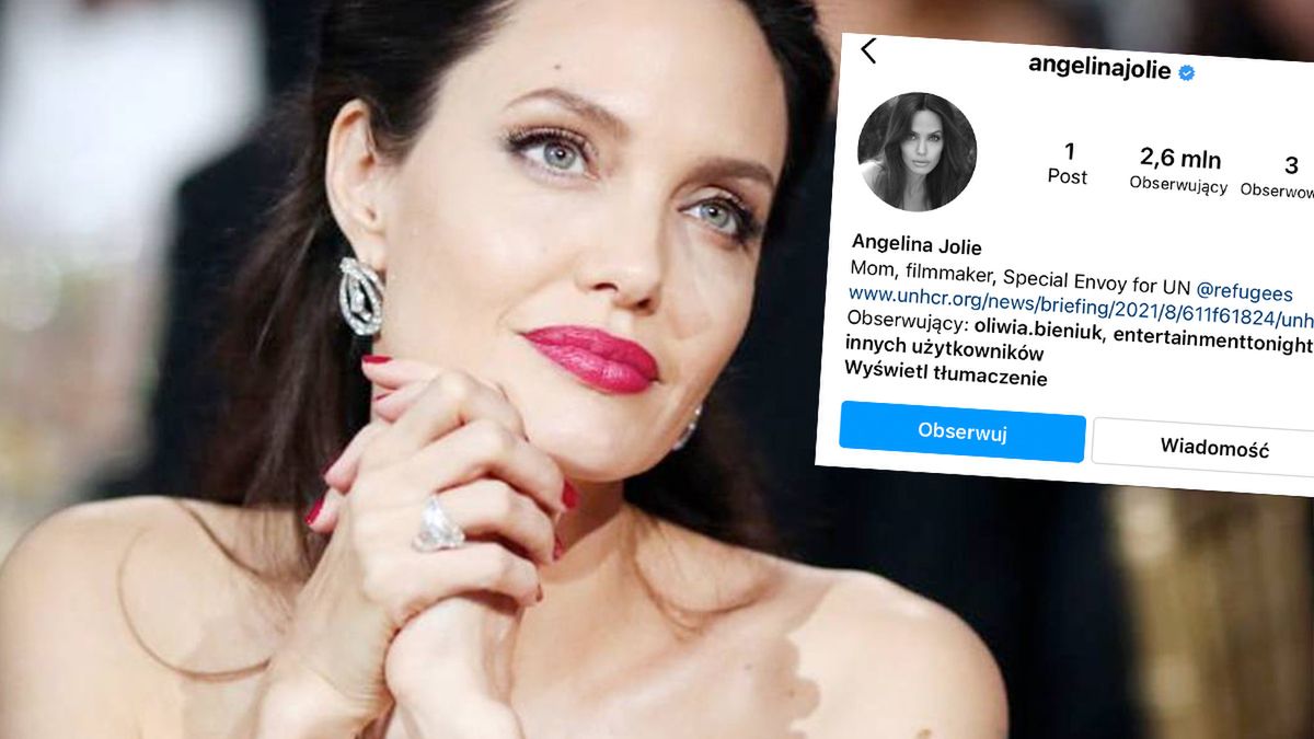 Angelina Jolie ma Instagram