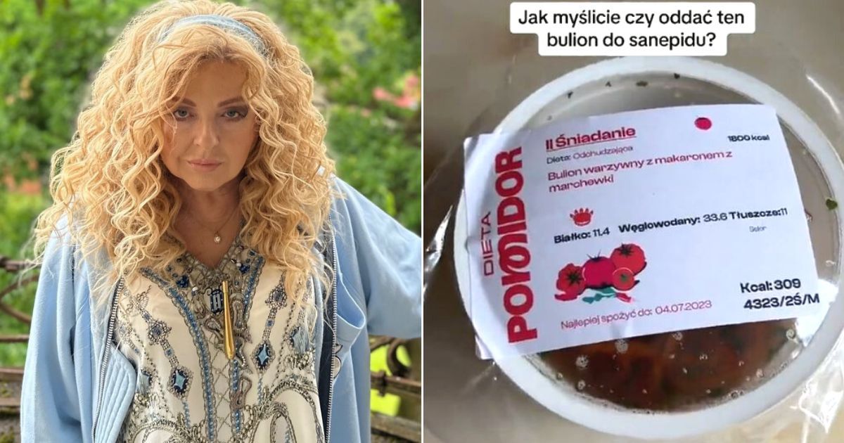 Magda Gessler zaliczyła wpadkę z cateringiem- Pyszności, źródło: TikTok, Instagram