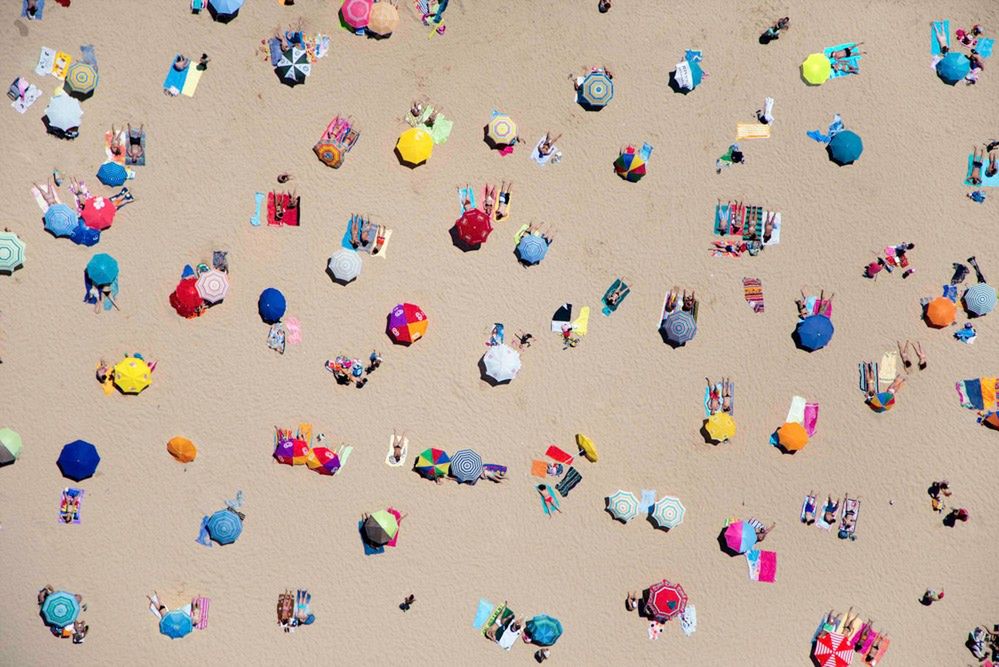 Plaże z lotu ptaka - zobacz niesamowite zdjęcia Graya Malina