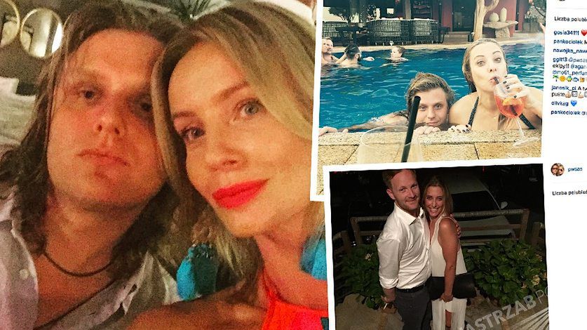 Piotr Woźniak-Starak i Agnieszka Szulim na imprezie po pogrzebie Jana Kulczyka