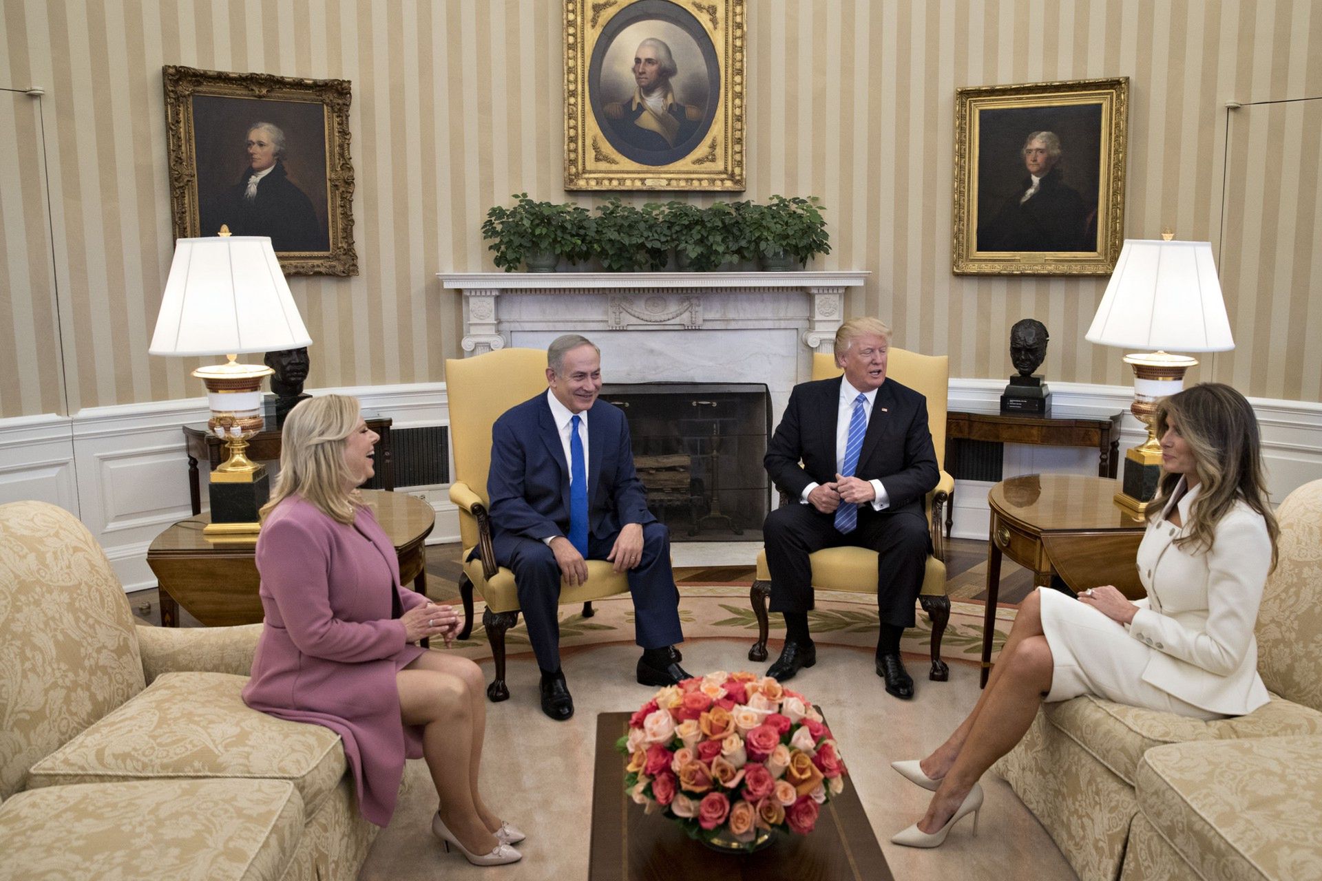 Melania Trump w Białym Domu
