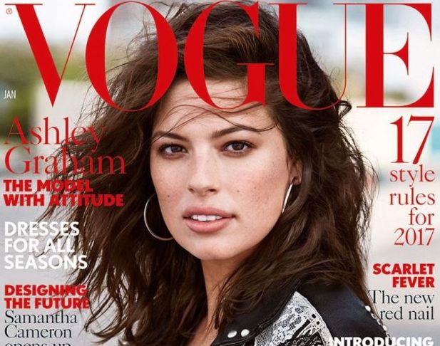 Ashley Graham – modelka plus-size po raz pierwszy na okładce „Vogue’a”