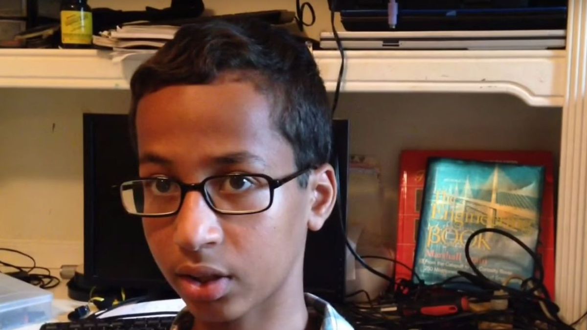 Mohamed Ahmed, uczeń 9 klasy szkoły w Irving.