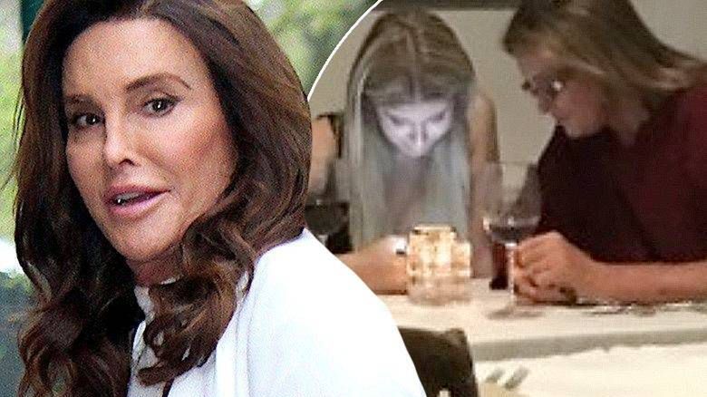 Caitlyn Jenner na kolacji z partnerką