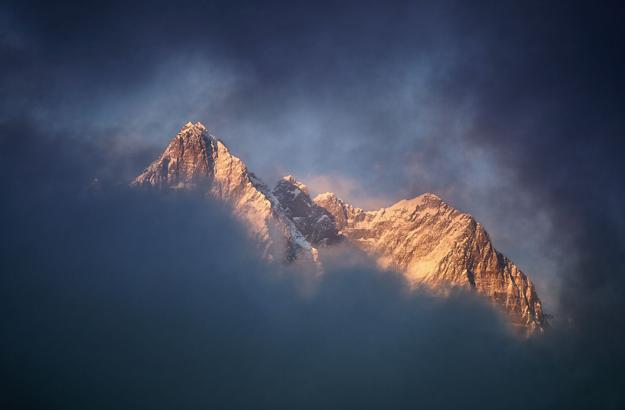 Widok na Lhotse 