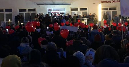 Riad Haidar z poparciem bialczan. Demonstracja "Murem za Haidarem"