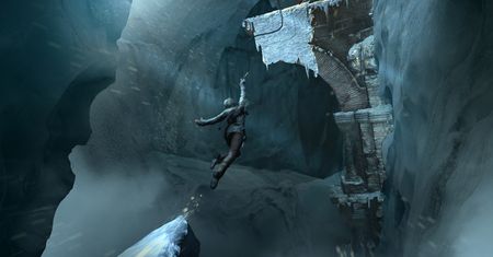 Cztery grafiki koncepcyjne z Rise of the Tomb Raider