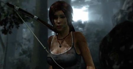 Tomb Raider - pierwsze kroki na wyspie, pierwsze polowanie