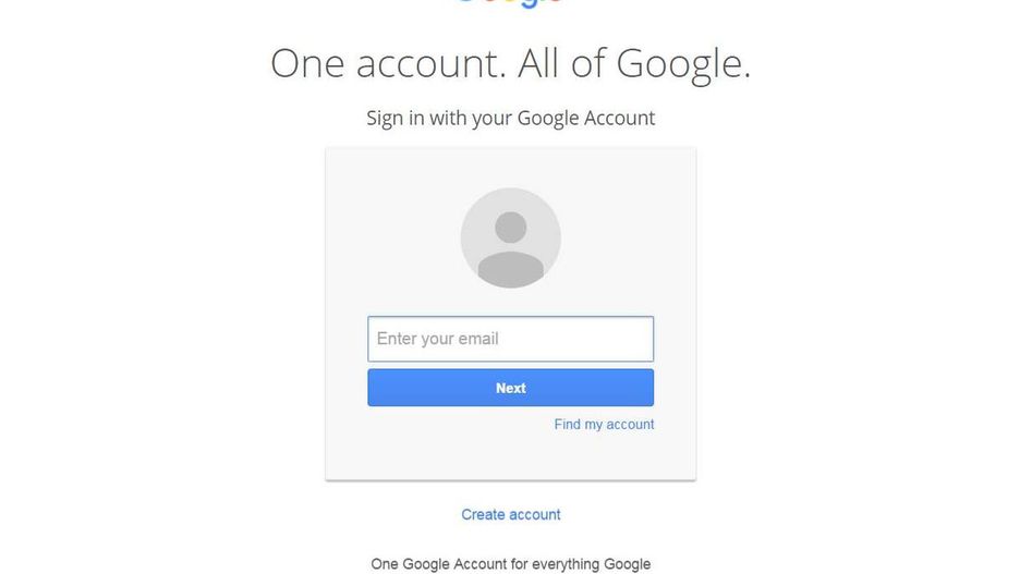 Poczta Gmail oraz konto Google posiadają tą samą stronę logowania. Na ilustracji anglojęzyczna strona, na którą kierują hakerzy.
