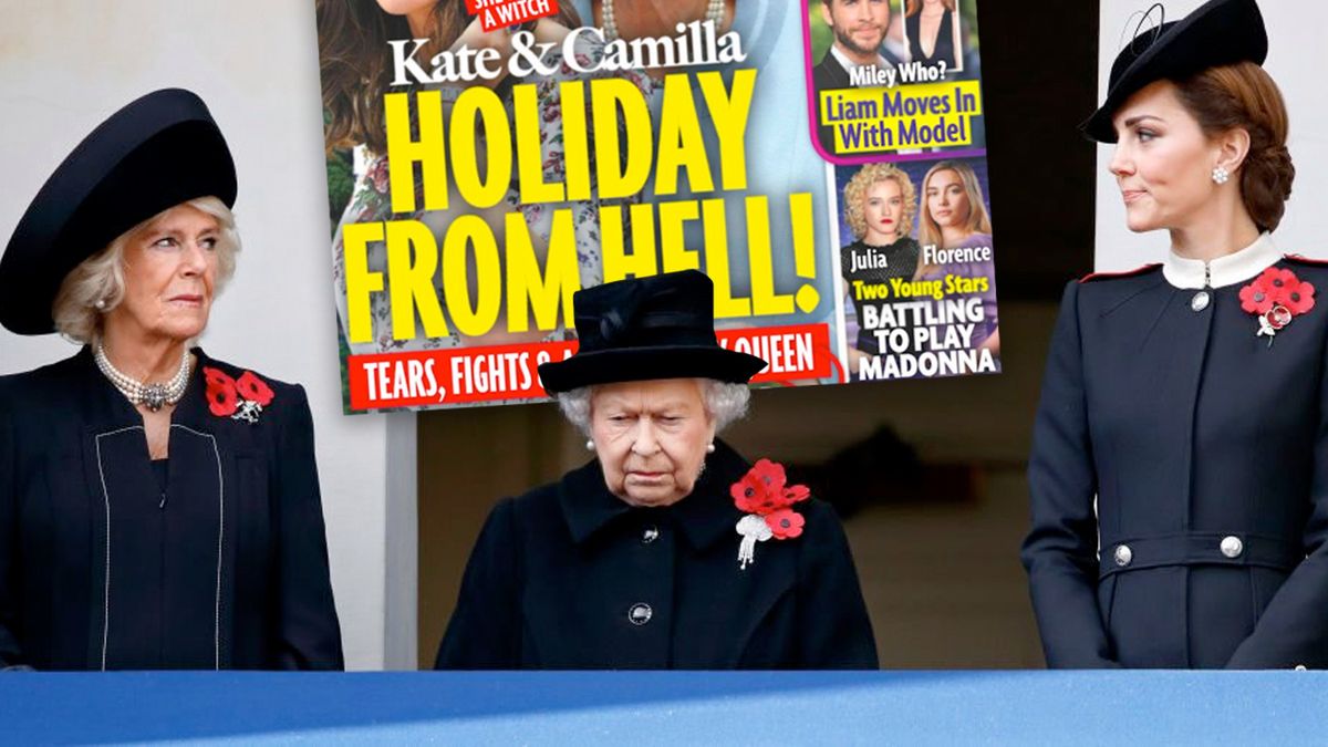 Kate i Camilla urządziły królowej piekło w czasie świąt. Polały się łzy