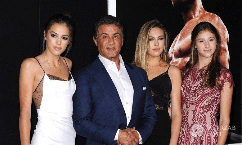 Córki Sylvestra Stallone - zdjęcia