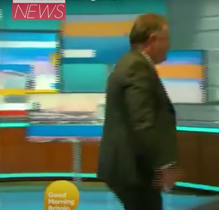 Piers Morgan wychodzi z Good Morning Britain