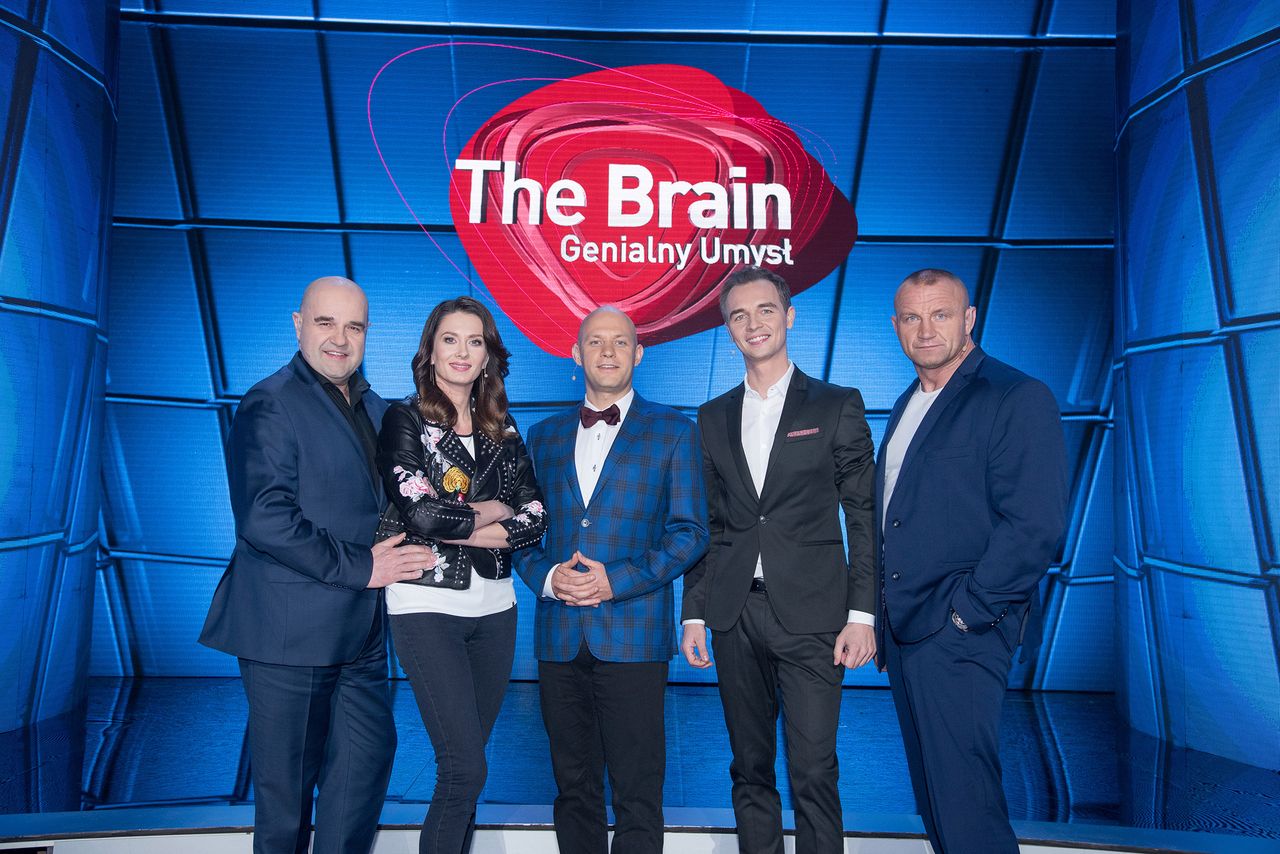 "The Brain. Genialny umysł" hitem Polsatu. Program pokonał nawet "Milionerów"