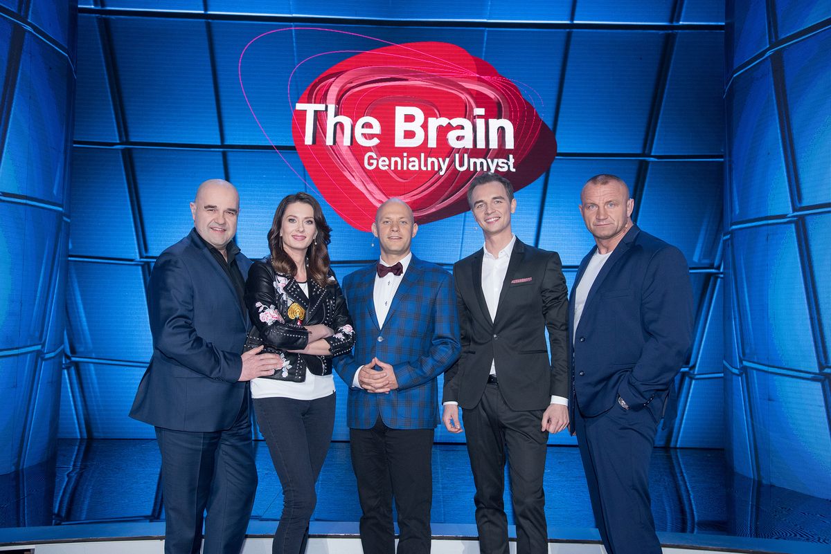 "The Brain. Genialny umysł" hitem Polsatu. Program pokonał nawet "Milionerów"