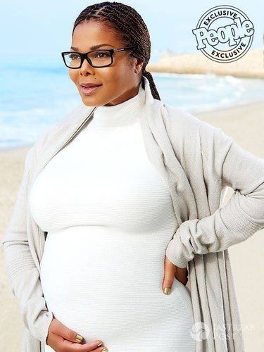 Janet Jackson w ciąży fot./People.com