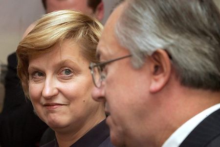 Minister Anna Fotyga w Kijowie