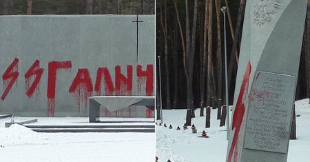 Wandale sprofanowali polski cmentarz na Ukrainie