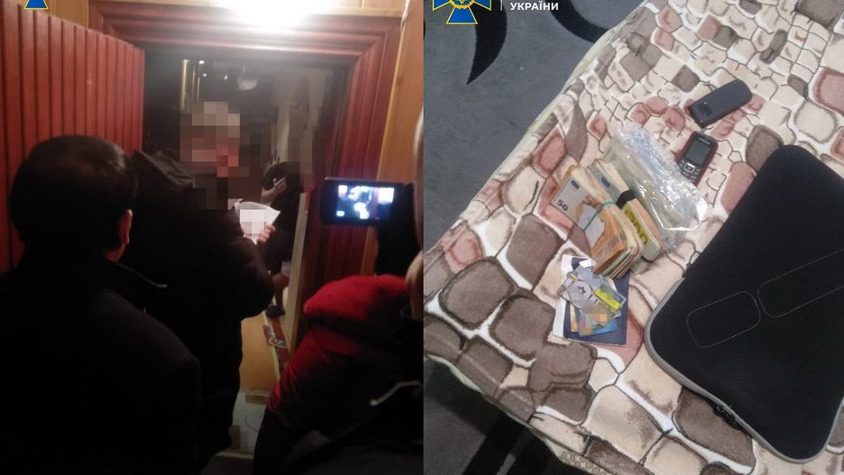 Ukraina. SBU podczas przeszukania mieszkania podejrzanych