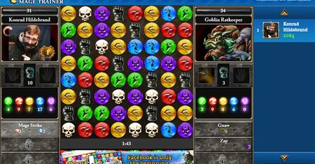 Puzzle Quest na Facebooku
