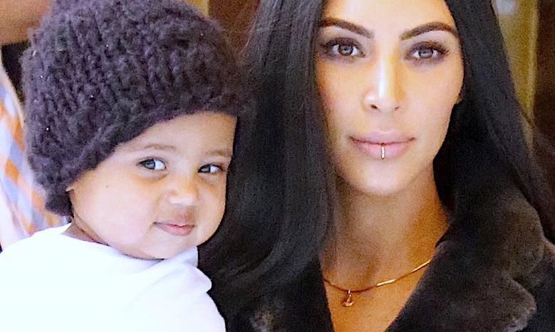 Saint West i Kim Kardashian