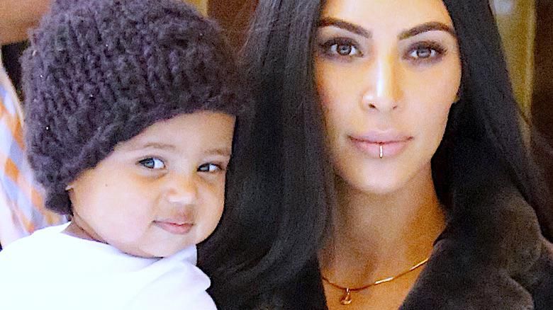 Saint West i Kim Kardashian