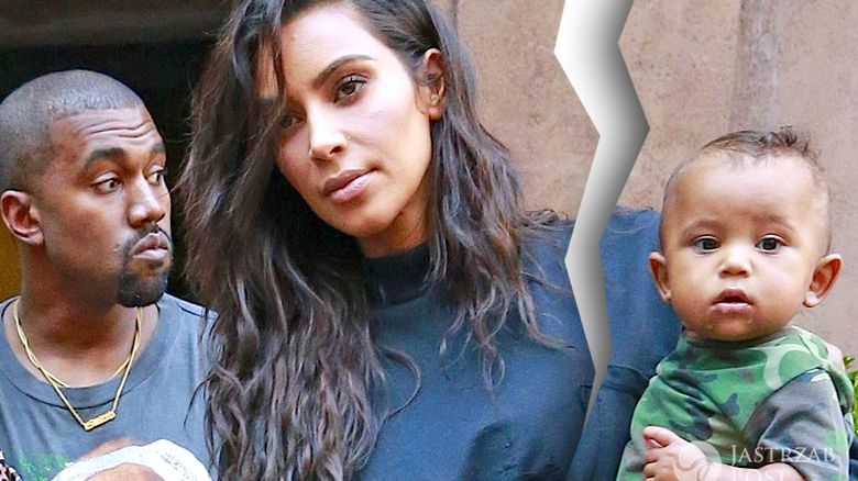 Saint West bez Kim Kardashian