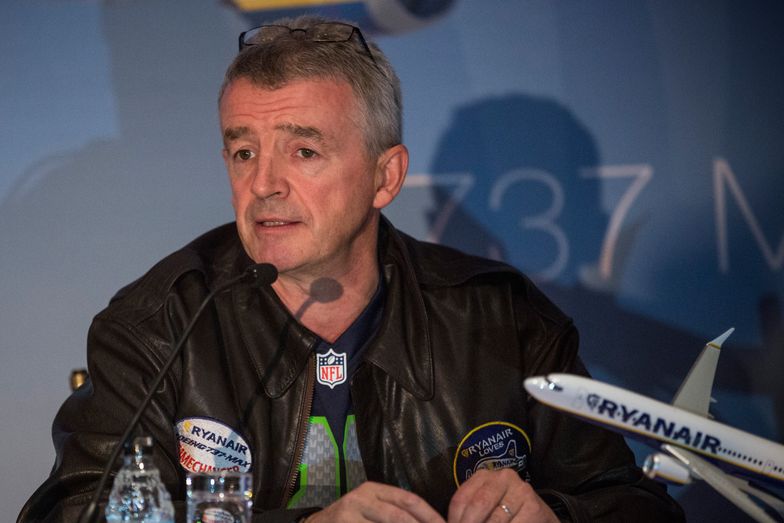 Szef Ryanaira zapowiada masowe zwolnienia 
