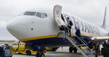 Przymusowe lądowanie Ryanair we Wrocławiu