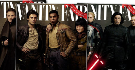 Seria okładek "Vanity Fair" z gwiazdami "Gwiezdnych wojen"! Na jednej z nich Carrie Fisher