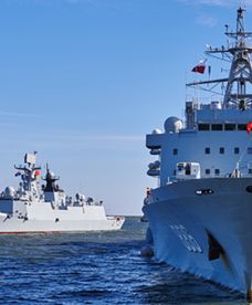 Chińskie okręty w Polsce. Pierwszy raz