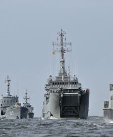 Wielkie manewry na Bałtyku. Cała polska flota na morzu