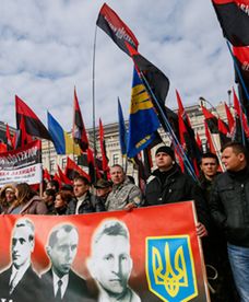 Marsz nacjonalistów przeszedł ulicami Kijowa