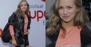 Skromna Agnieszka Kaczorowska na Polsat SuperHit Festiwal 2015