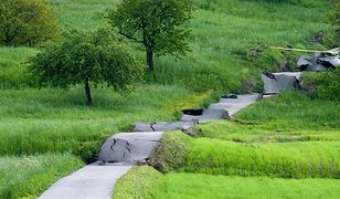 Droga jak fale karpatki