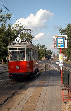 Tramwajowa linia "W" w stolicy