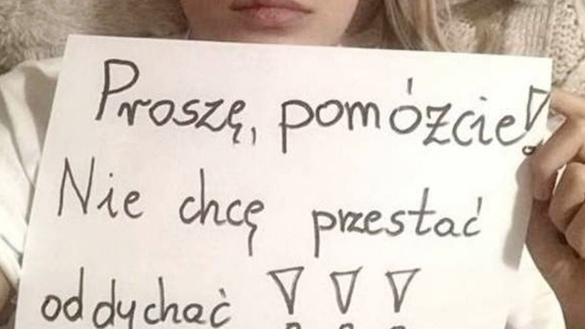 Maja Kapłon prosi o pomoc