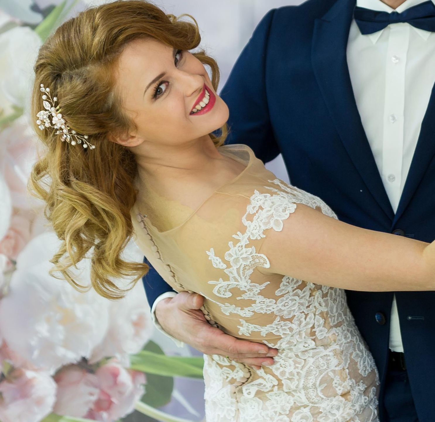 Kaja Paschalska w sukni ślubnej