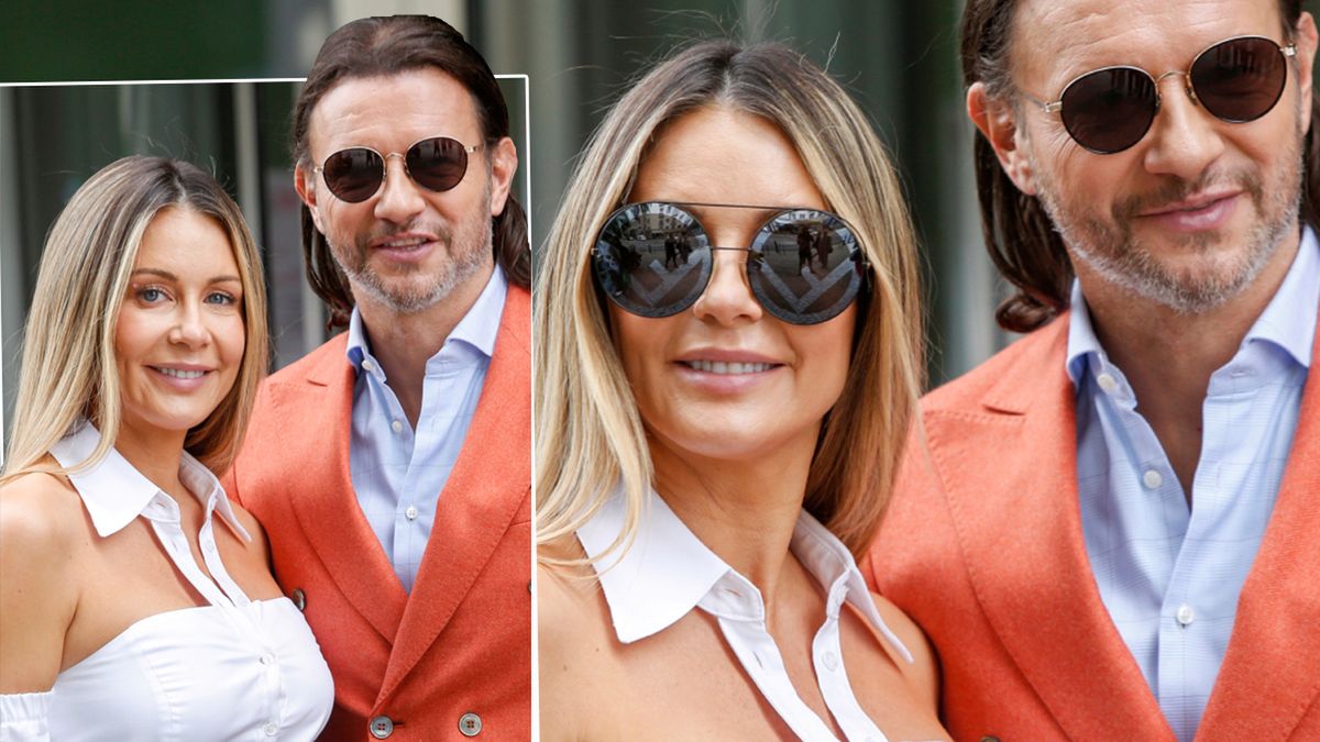 Małgorzata Rozenek i Radosław Majdan