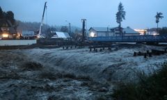 Biały Dunajec. Całą noc trwała walka o most na Zakopiance