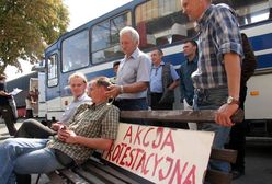 Strajk w sanockich zakładach PKS